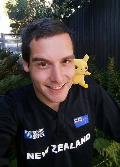 Tom Currie a caccia di pokémon Tom Currie a caccia di pokémon